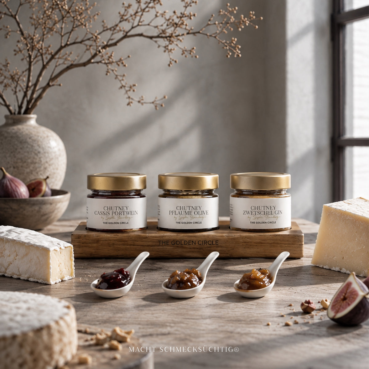 Chutney Pflaume Olive by Sascha Stemberg, 75 g THE GOLDEN CIRCLE
